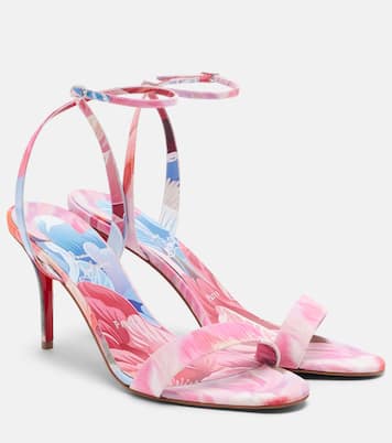 Miss Z 80 floral sandals | Christian Louboutin