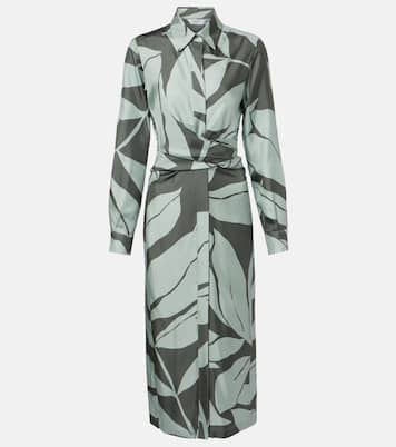 Robinia printed silk shirt dress | Max Mara
