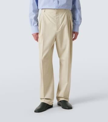 Pantalon de costume en laine et coton | Bottega Veneta