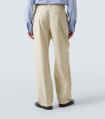 Pantalon de costume en laine et coton | Bottega Veneta