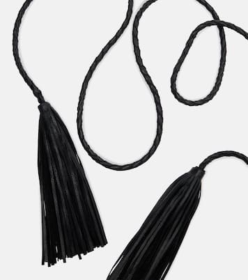 Cintura in pelle con nappine | Nour Hammour