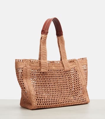 Sac Summer Banana en raphia | Chloé