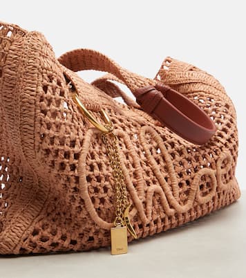 Sac Summer Banana en raphia | Chloé