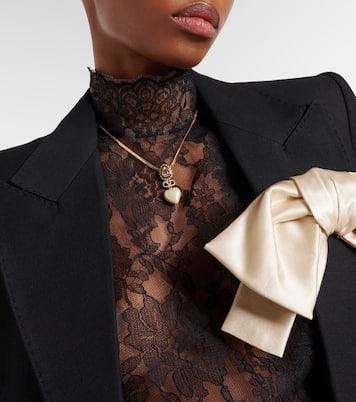 VLogo embellished necklace | Valentino