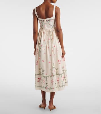 Midikleid Barbara aus Baumwolle | Agua by Agua Bendita