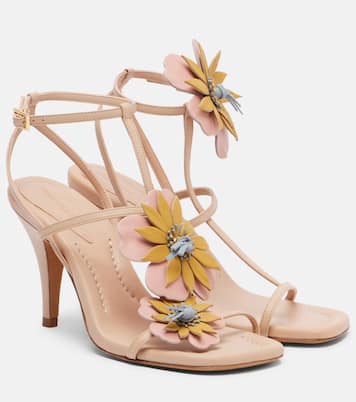 Lilia 85 leather sandals | Zimmermann
