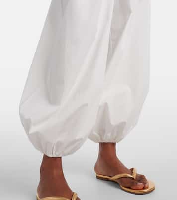 Pantalones balloon Maratea de algodón con encaje | Faithfull