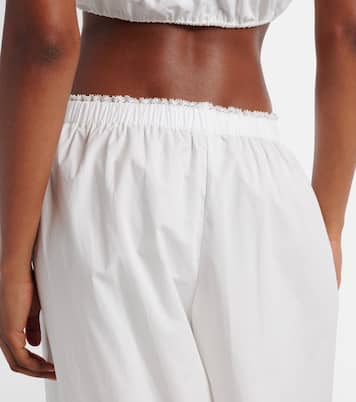 Pantalones balloon Maratea de algodón con encaje | Faithfull