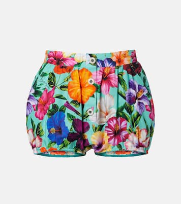 Floral cotton shorts | Dolce&Gabbana