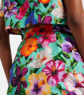 Floral cotton shorts | Dolce&Gabbana