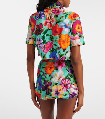 Floral cotton shorts | Dolce&Gabbana