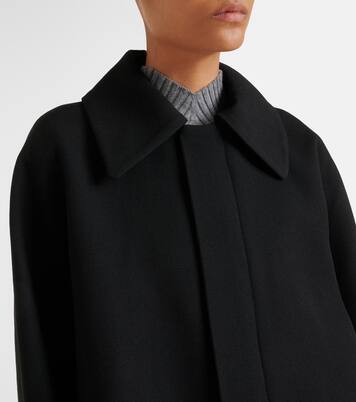 جاكيت بلوزون من غاباردين الصوف Arden | Victoria Beckham