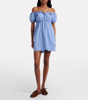 Mules en daim | Miu Miu