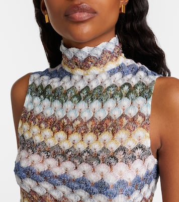 Knitted lamé tank top | Missoni