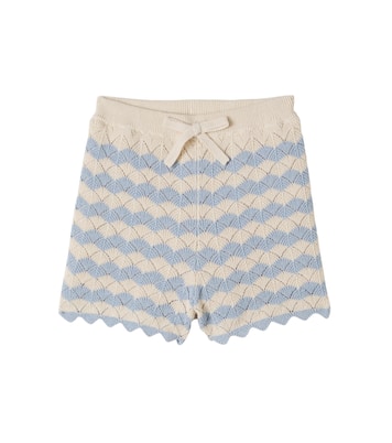 Aster cotton and linen-blend shorts | Zimmermann Kids