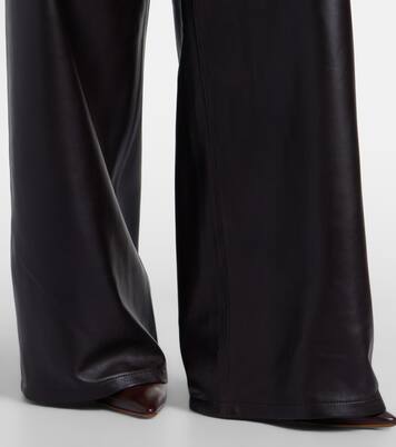 Pantalones anchos Coda de piel | Nour Hammour