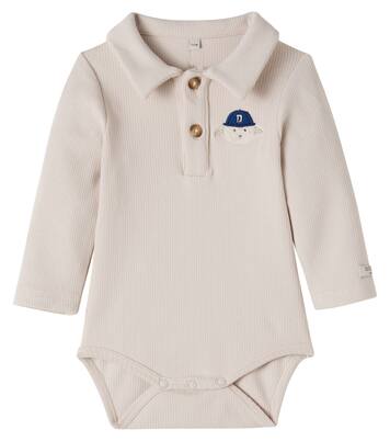 Baby Paulo cotton-blend bodysuit | Donsje