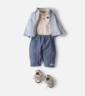 Baby Paulo cotton-blend bodysuit | Donsje