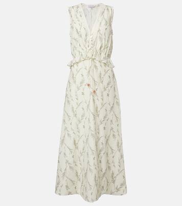Ollian cotton and silk voile minidress | Veronica Beard