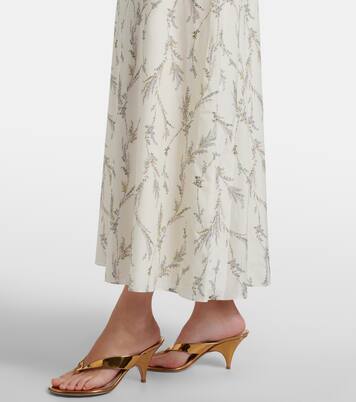 Ollian cotton and silk voile minidress | Veronica Beard
