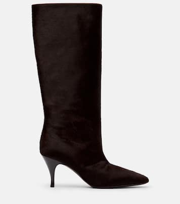 Silhouette suede knee-high boots | Herbert Levine