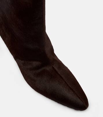 Silhouette suede knee-high boots | Herbert Levine