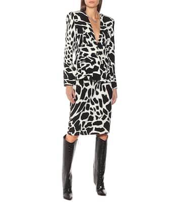 Bedruckter Blazer aus Crêpe | Alexandre Vauthier