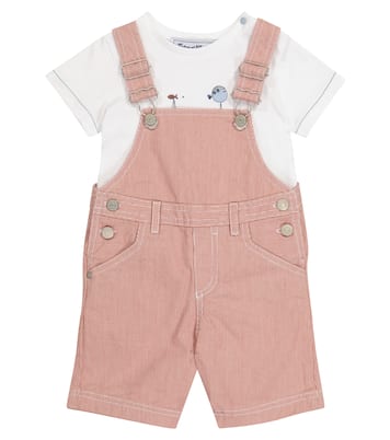 Baby Set aus T-Shirt und Latzhose | Tartine et Chocolat