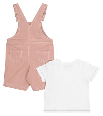 Baby Set aus T-Shirt und Latzhose | Tartine et Chocolat