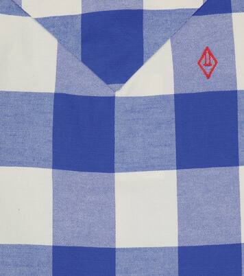 Marmot checked cotton blouse | The Animals Observatory