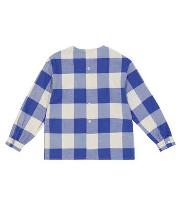 Marmot checked cotton blouse | The Animals Observatory
