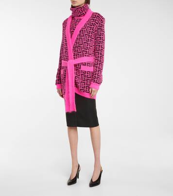 Cardigan aus einem Mohairgemisch | Balmain