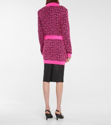 Cardigan aus einem Mohairgemisch | Balmain