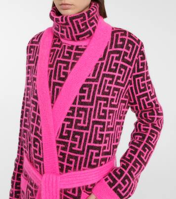 Cardigan aus einem Mohairgemisch | Balmain