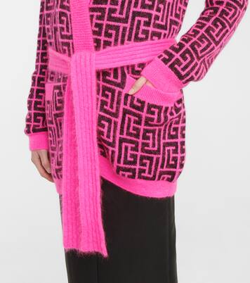 Cardigan aus einem Mohairgemisch | Balmain