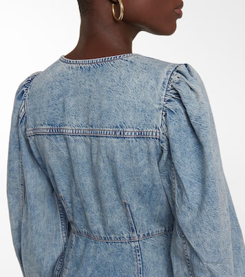 Denim midi dress | Ganni