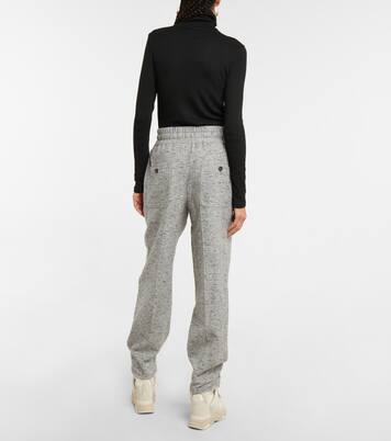 High-Rise-Hose aus einem Baumwollgemisch | Marant Etoile