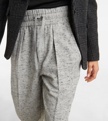 High-Rise-Hose aus einem Baumwollgemisch | Marant Etoile