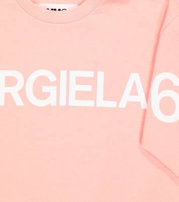 Sweat-shirt en coton à logo | MM6 Maison Margiela Kids