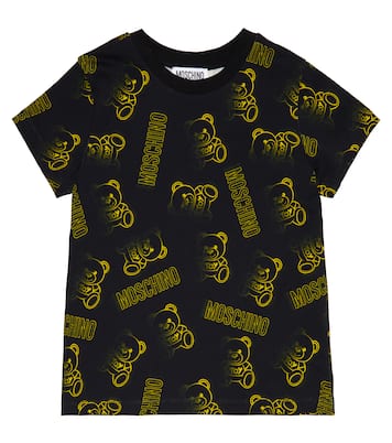Printed cotton T-shirt | Moschino Kids