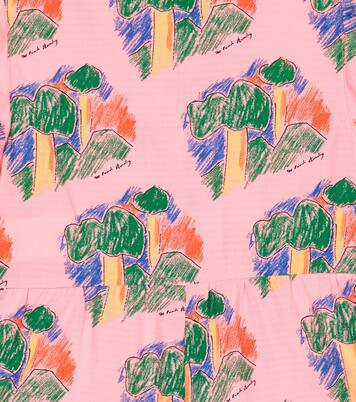 Squirrel printed cotton playsuit | The Animals Observatory