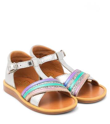 Poppy Lili leather sandals | Pom d'Api