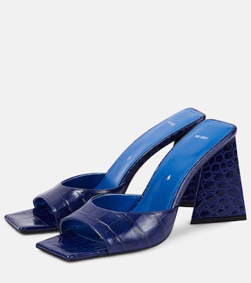 Pantoletten Mini Devon 85 aus Leder | The Attico