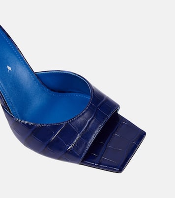 Pantoletten Mini Devon 85 aus Leder | The Attico