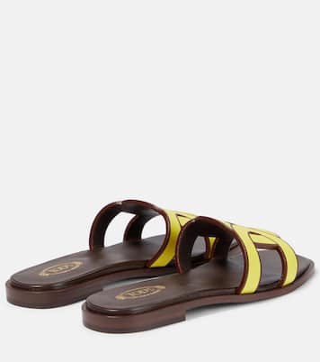 Pantoletten aus Leder | Tod's