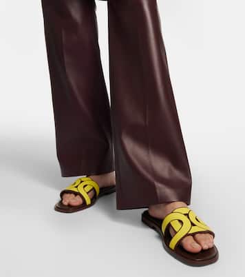 Pantoletten aus Leder | Tod's