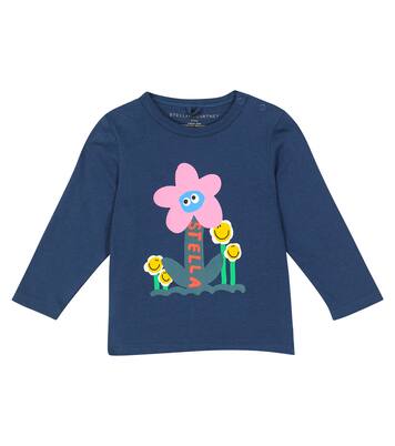 Baby printed cotton jersey top | Stella McCartney Kids