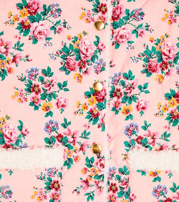 Dalila floral cotton corduroy coat | Louise Misha