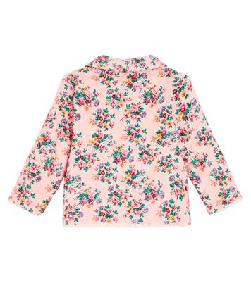 Dalila floral cotton corduroy coat | Louise Misha