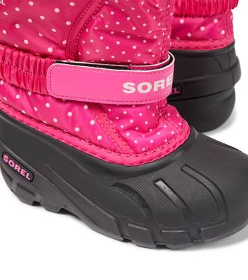  Flurry polka-dot snow boots | Sorel Kids